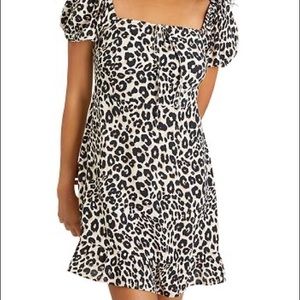 Sanctuary Fresh Breeze Leopard dress